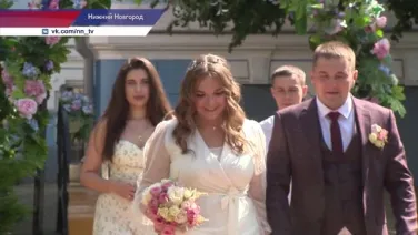 Свадебный бум настиг сегодня Нижегородскую область