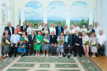 «Бал юбиляров», приуроченный ко Дню семьи, любви и верности, прошел в 10-ый раз в Нижнем Новгороде