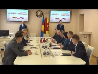 Пинск Республики Беларусь принимает у себя делегацию из российского города-побратима Балахны Нижегородской области