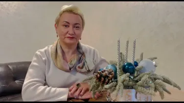 Поздравление с Новым 2023 годом и Рождеством от руководителя главного управления ЗАГС Нижегородской области О.С.Красновой